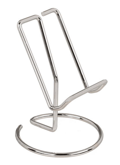 Phone holder, Silver, approx. 10 x 8 cm,