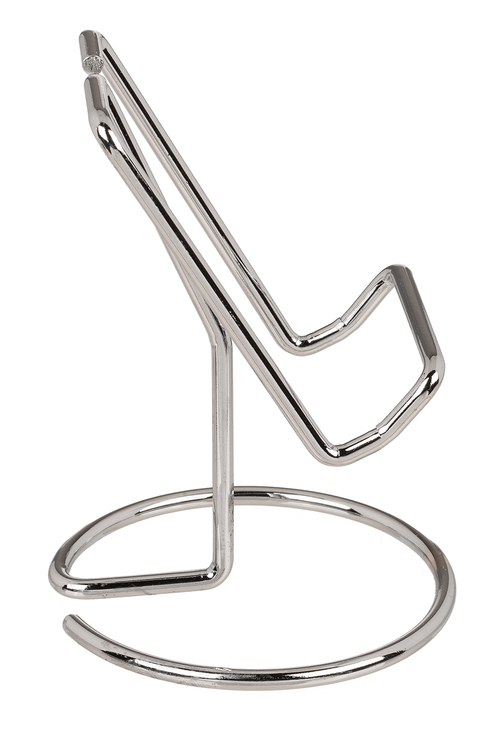 Phone holder, Silver, approx. 10 x 8 cm,