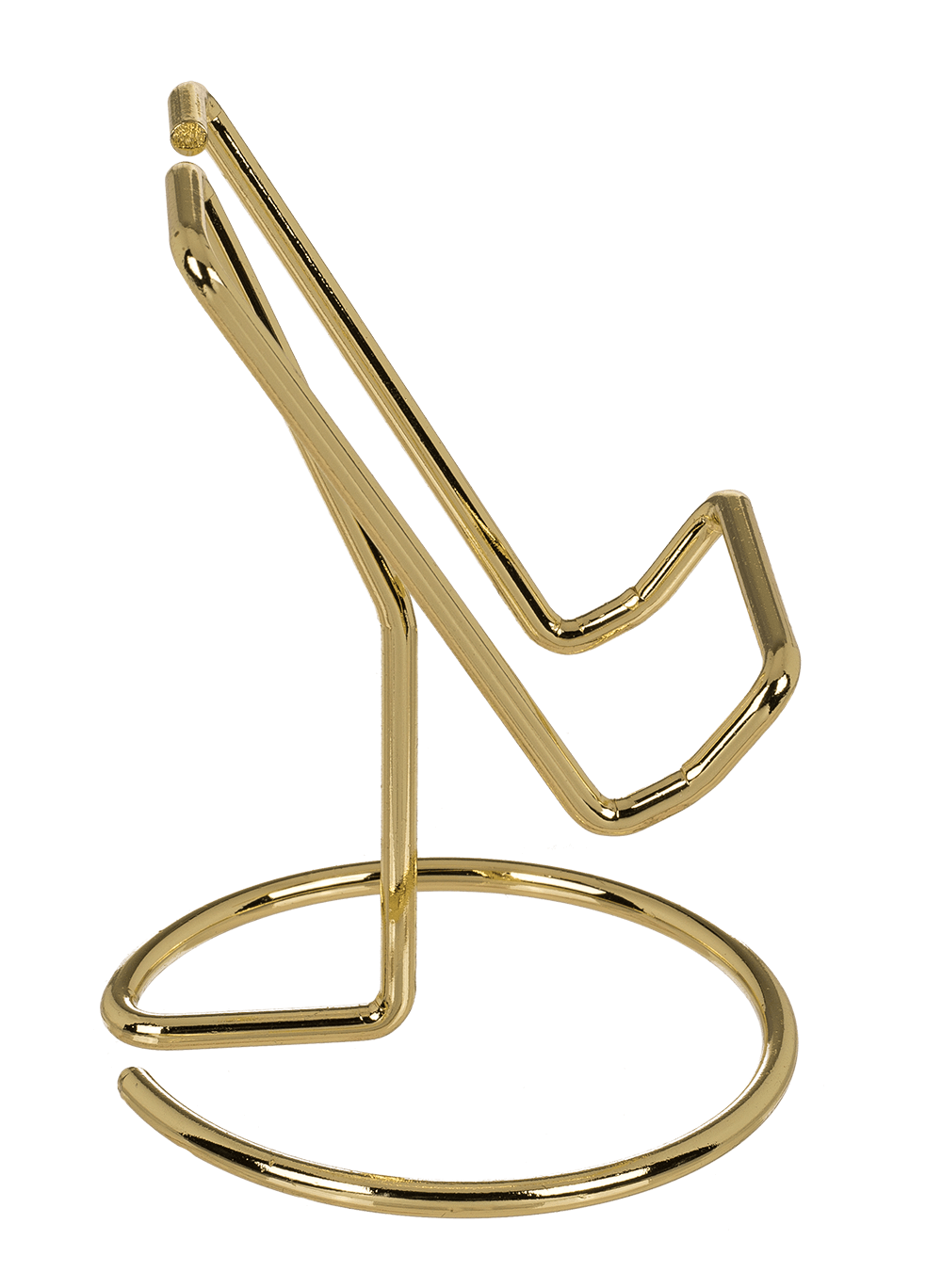 Phone holder, Gold, approx. 10 x 8 cm,