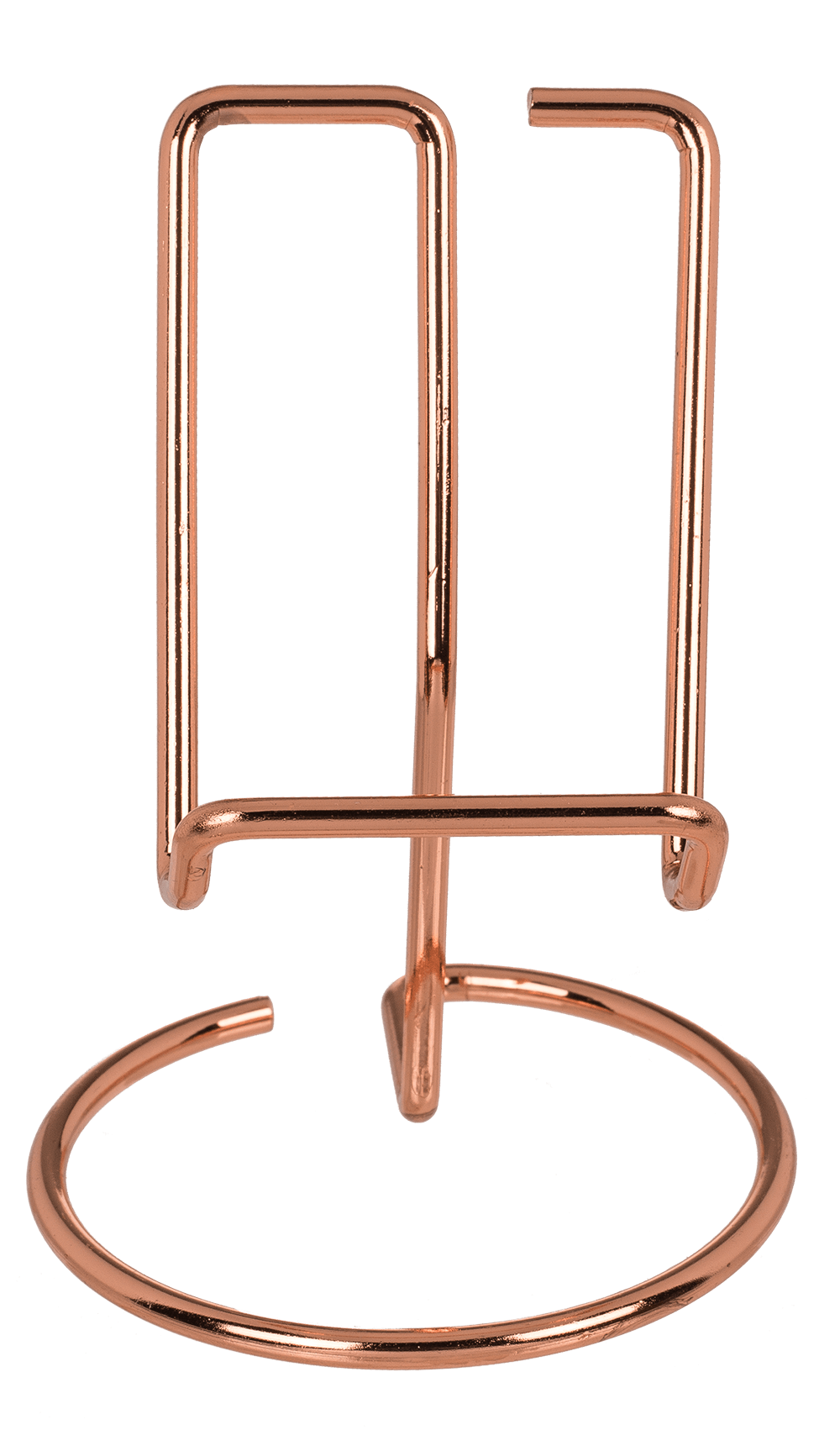 Phone holder, Rose gold, approx. 10 x 8 cm,