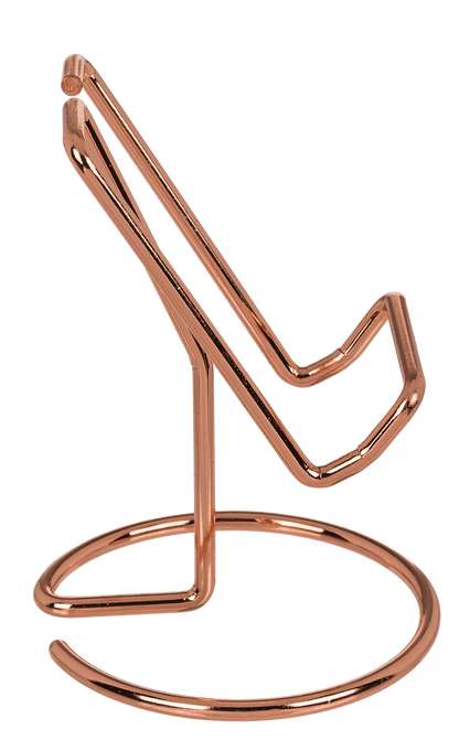 Phone holder, Rose gold, approx. 10 x 8 cm,