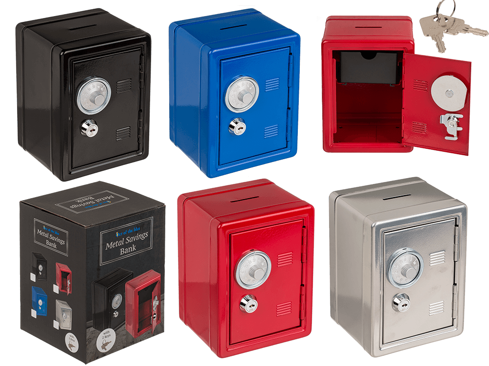Metal savings bank,