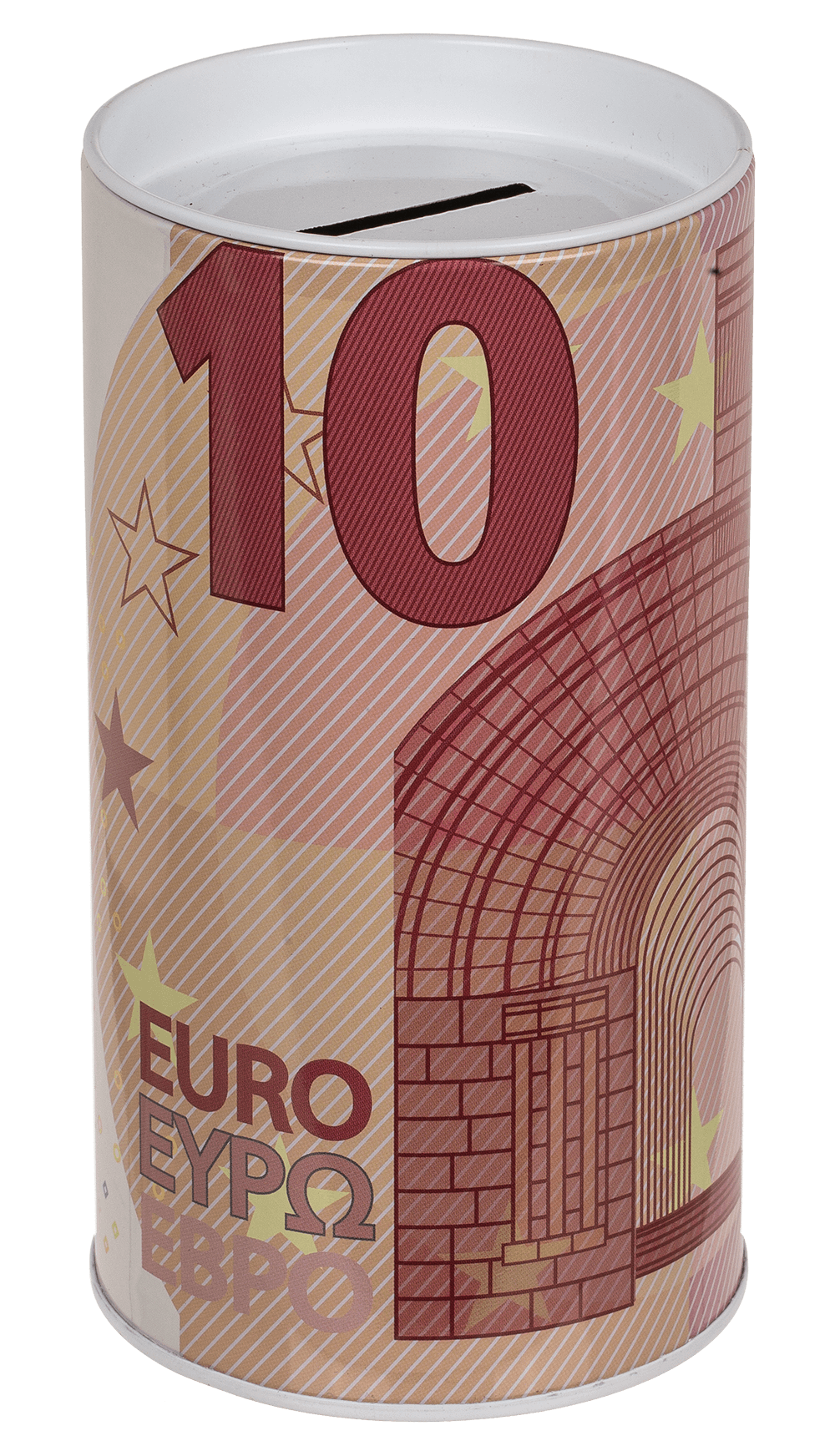 Metal Savings Box, €-Notes,
