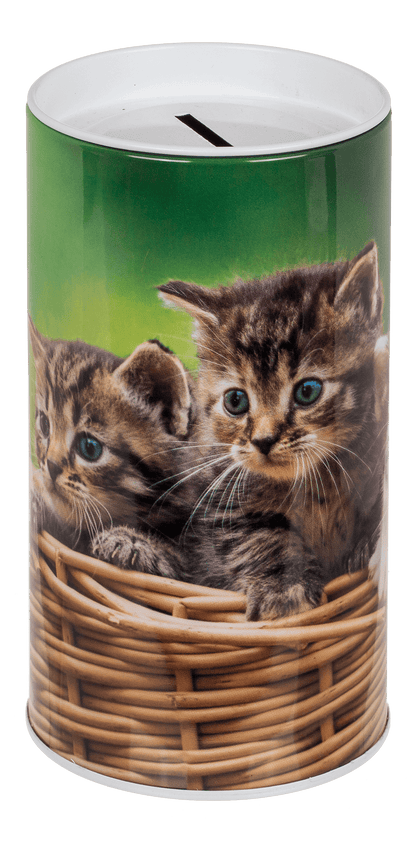 Metal Savings Box, Animals,