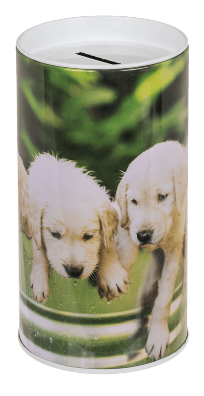 Metal Savings Box, Animals,