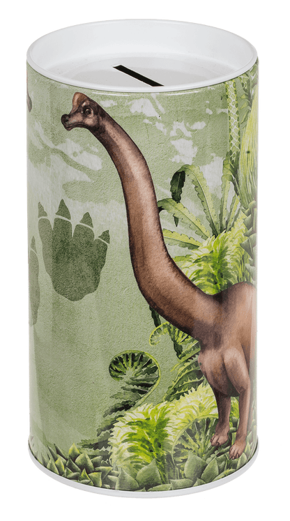 Tin Metal Money Bank, Dinosaur,