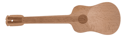 Wooden Salad Spoon, Guitar,