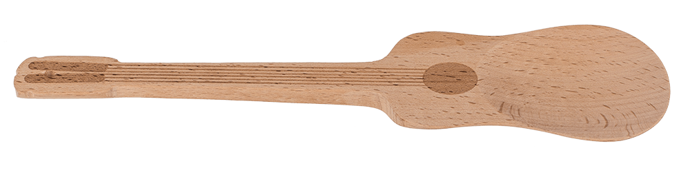 Wooden Salad Spoon, Guitar,