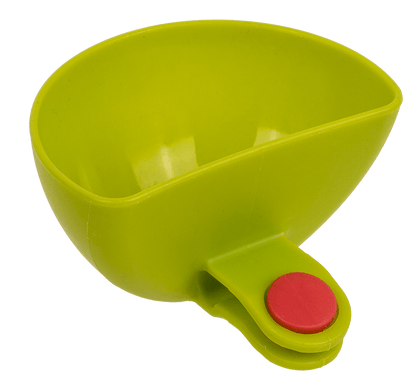 Dip bowl with clip, set of 4 pcs,