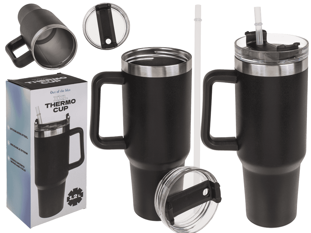 XXL Thermo Cup, with stainless steel insert,