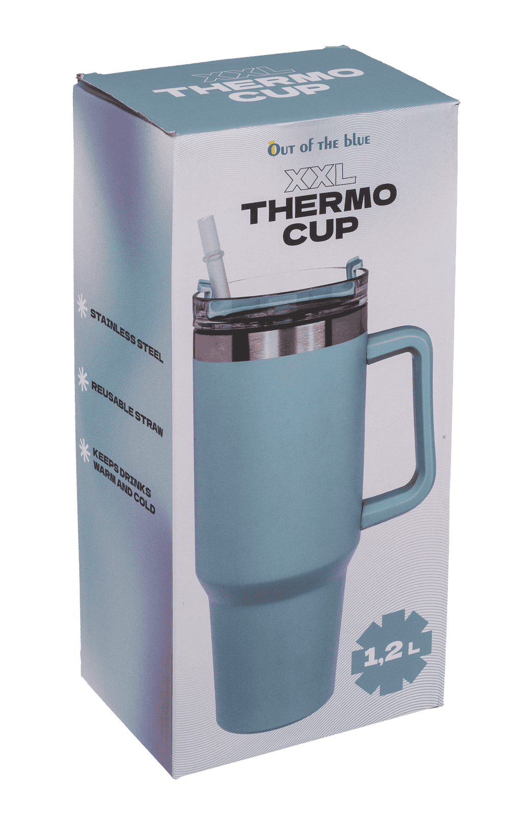 XXL Thermo Cup, with stainless steel insert,