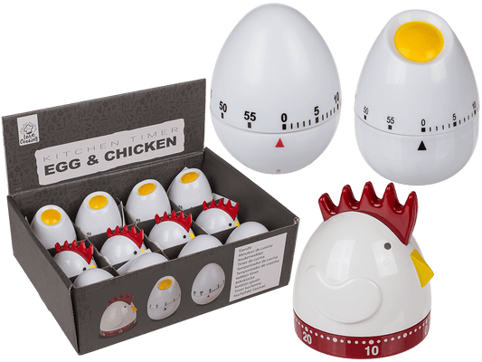 Plastic timer, Egg & Chicken,