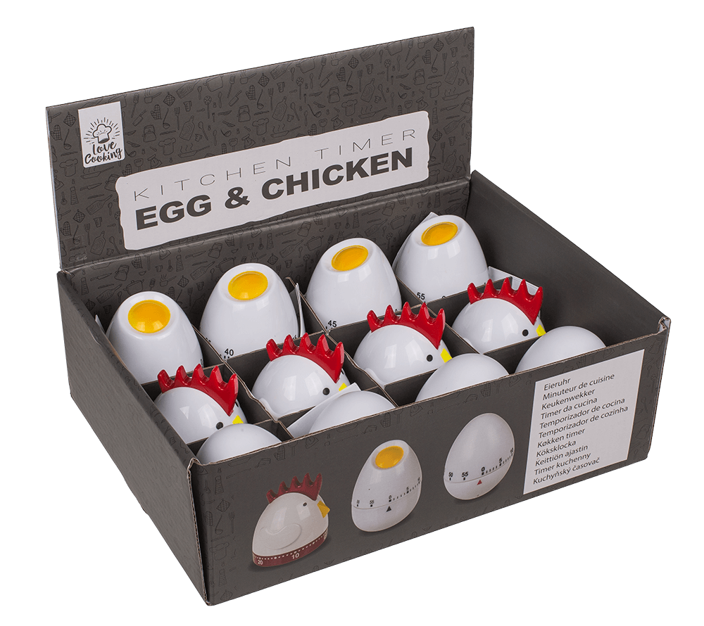 Plastic timer, Egg & Chicken,
