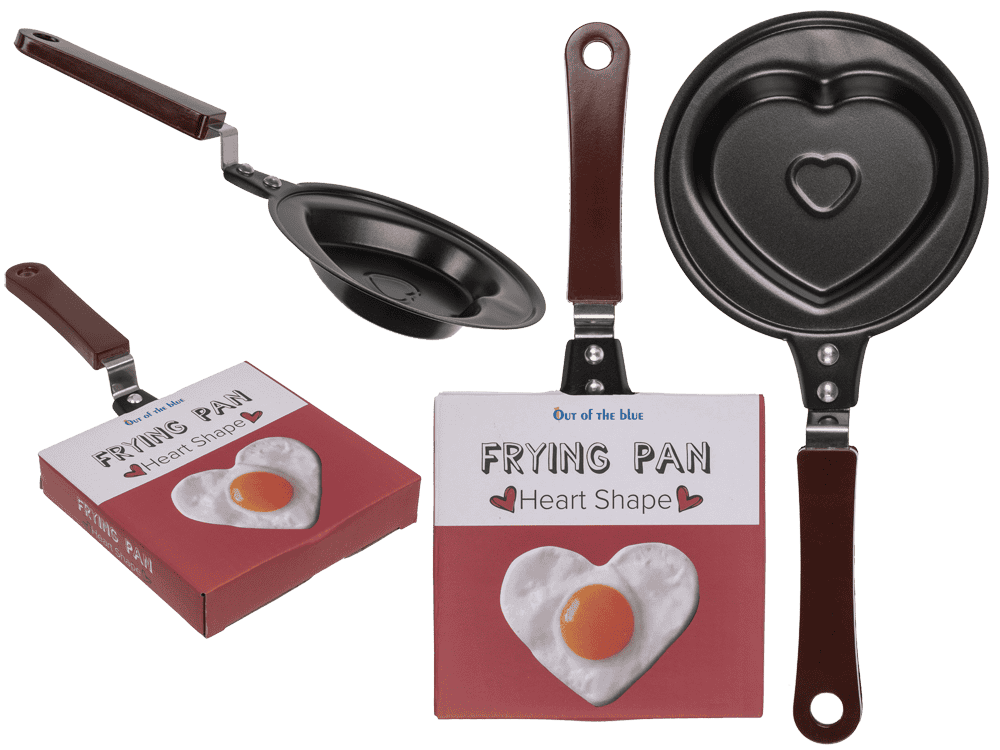 Frying pan, Heart,