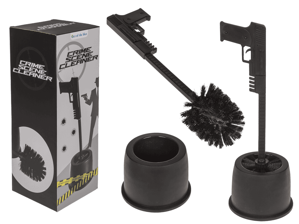 Toilet brush, Crime Scene Cleaner,