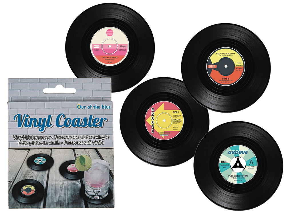 Vinyl coaster, Record,
