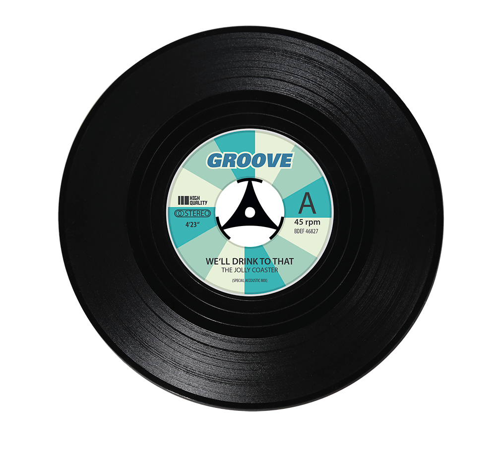 Vinyl coaster, Record,