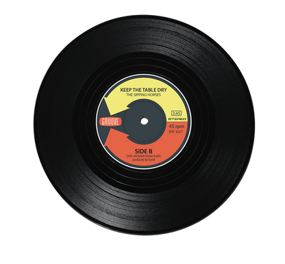 Vinyl coaster, Record,