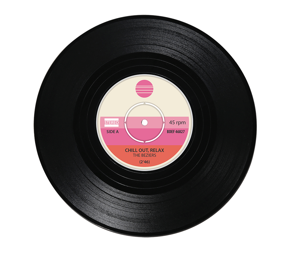 Vinyl coaster, Record,