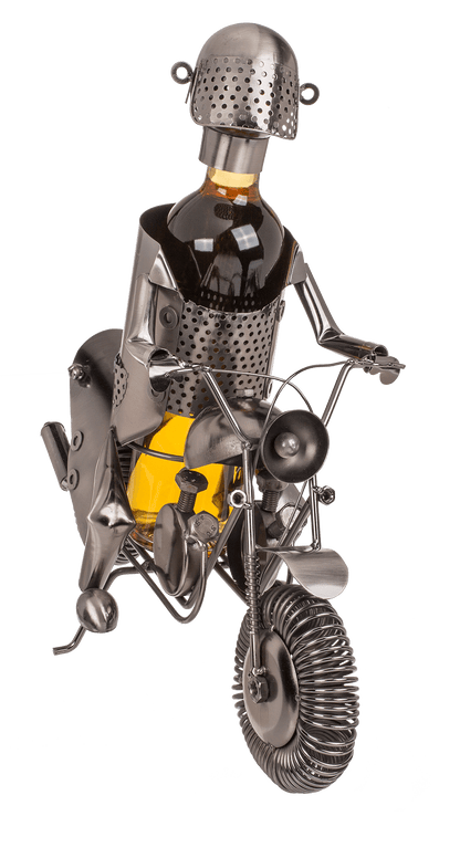 Metal bottle holder, Biker II,