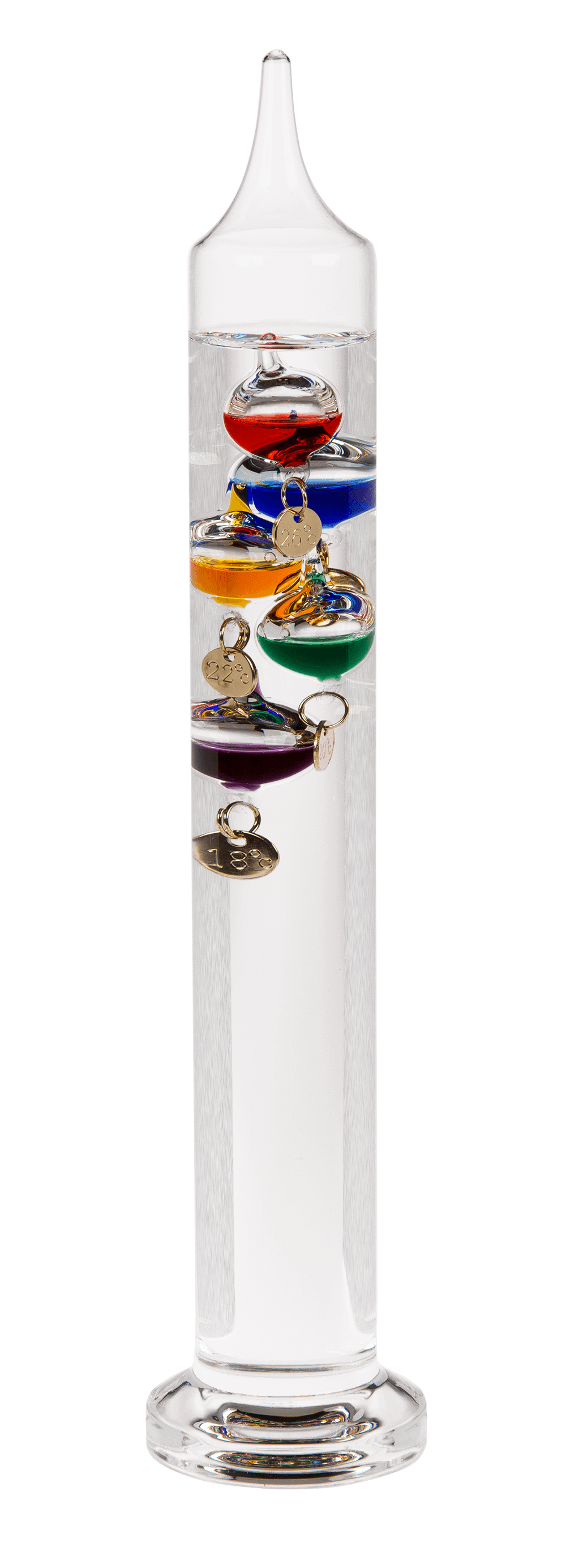 Glass Galileo Thermometer,