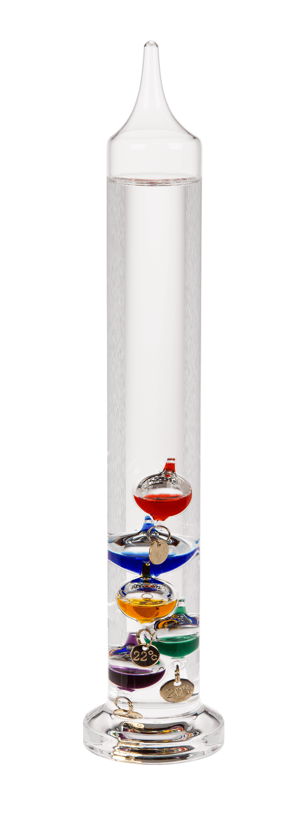 Glass Galileo Thermometer,