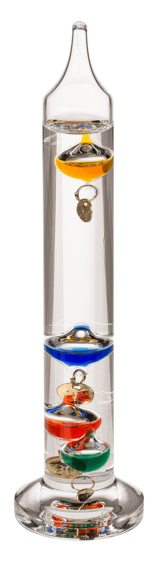 Glass Galileo Thermometer,