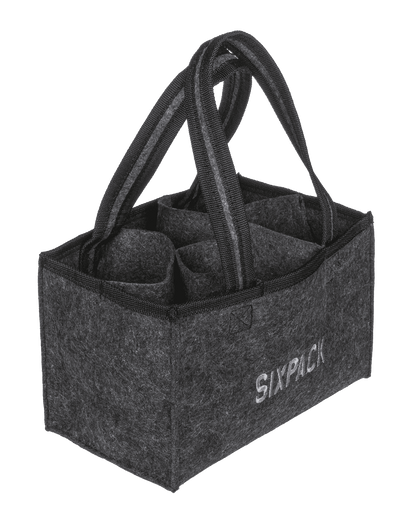 Felt Bottle Bag with 6 compartments, Sixpack,