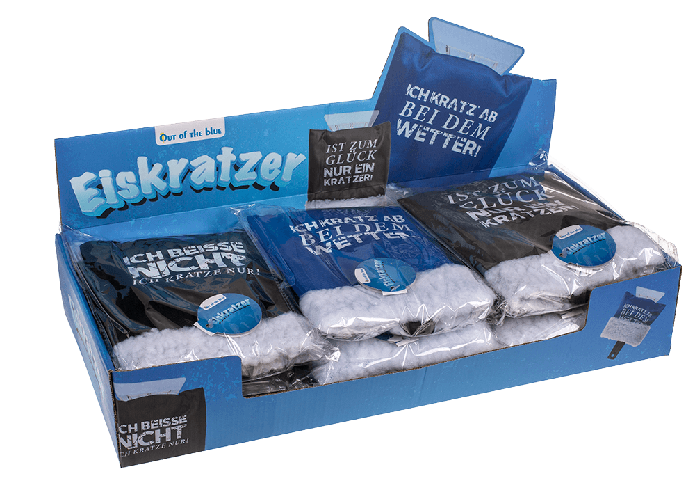 Ice scraper with glove