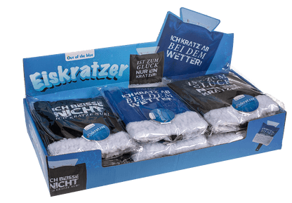 Ice scraper with glove