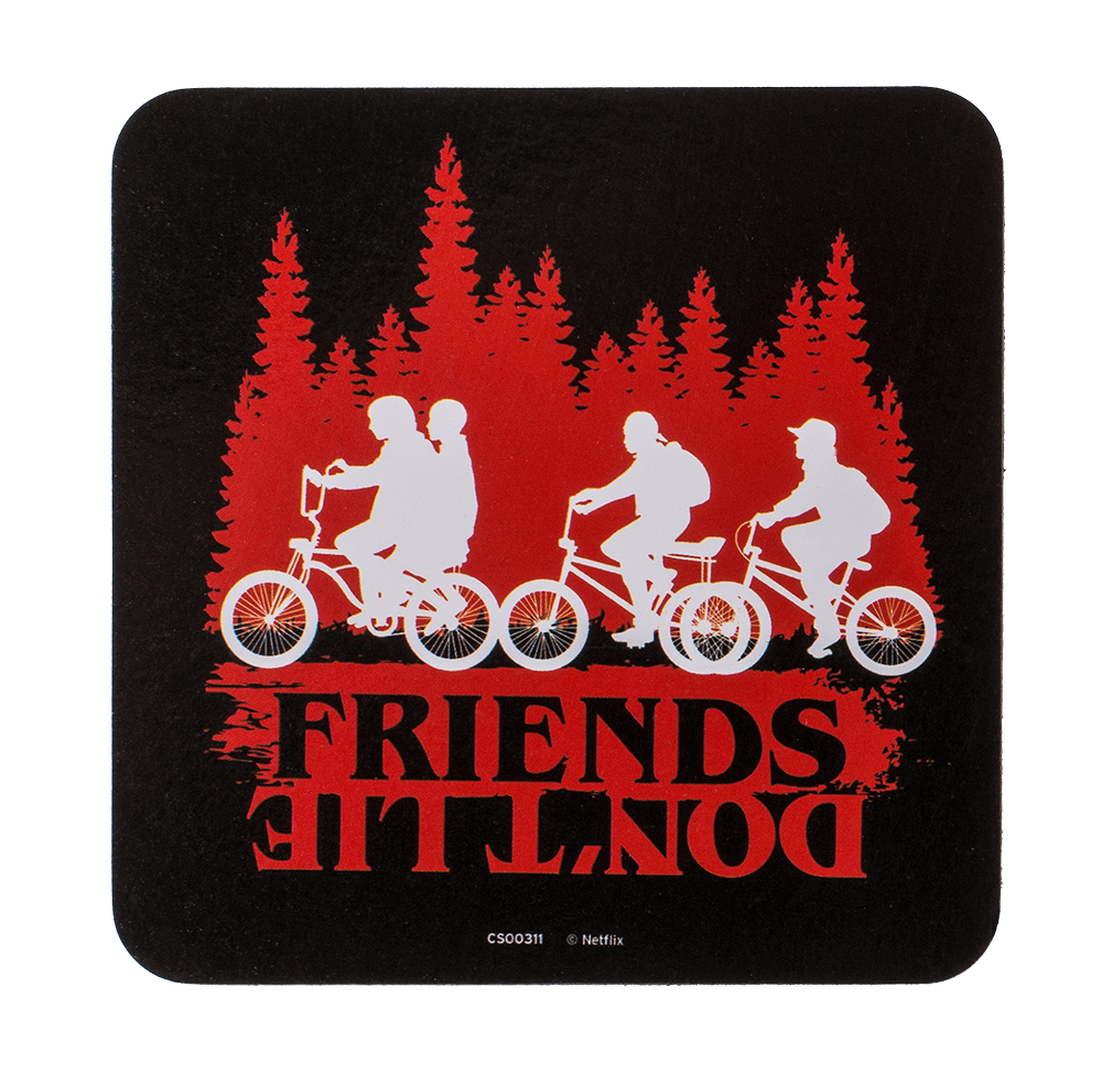 Cork coasters, Stranger Things,