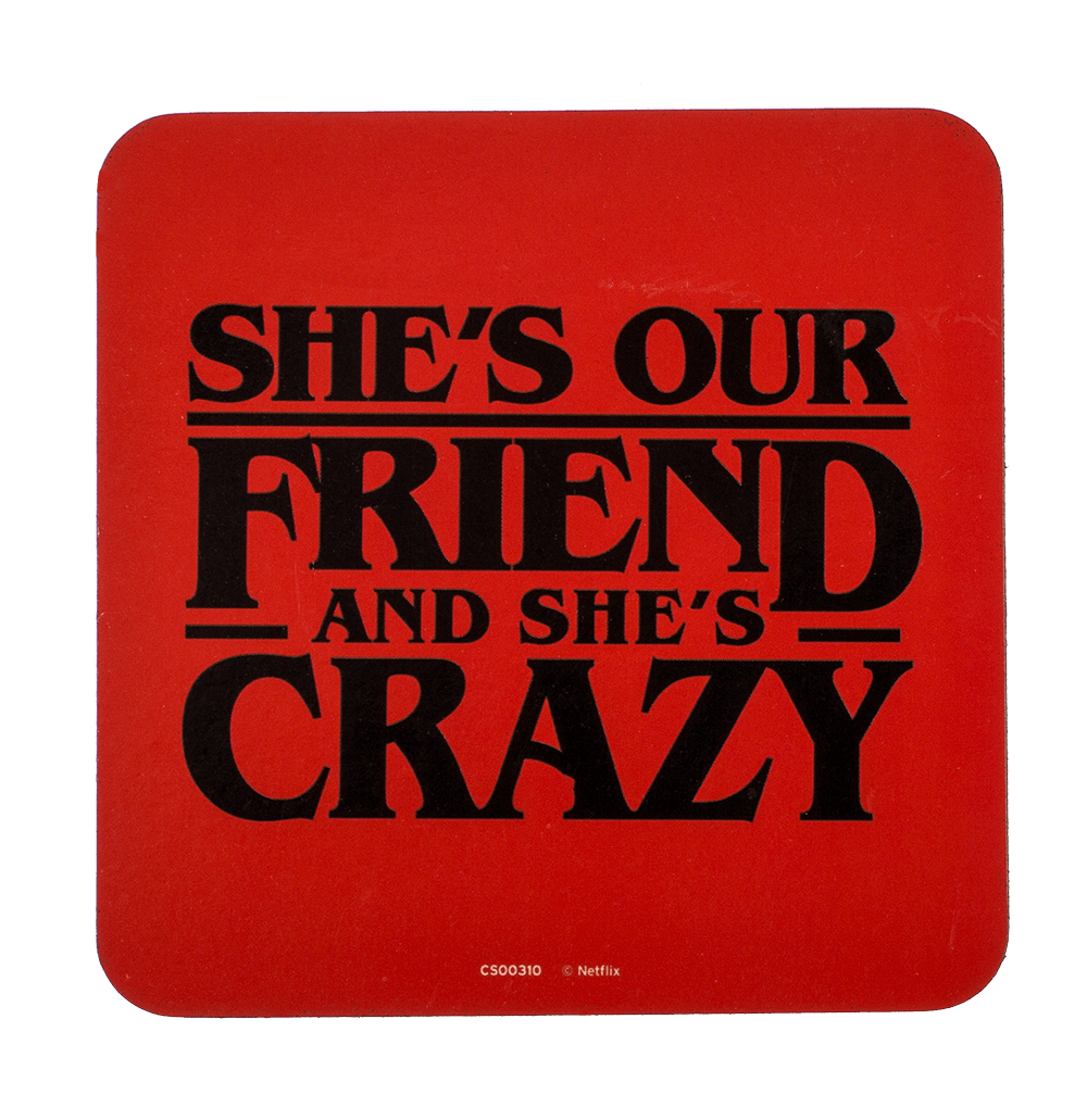 Cork coasters, Stranger Things,