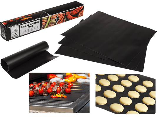 BBQ & baking mat, Set of 3,