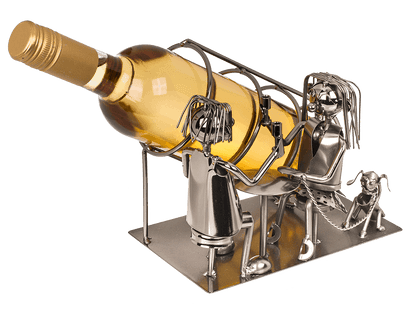 Metal bottle holder, Lovers VIII,