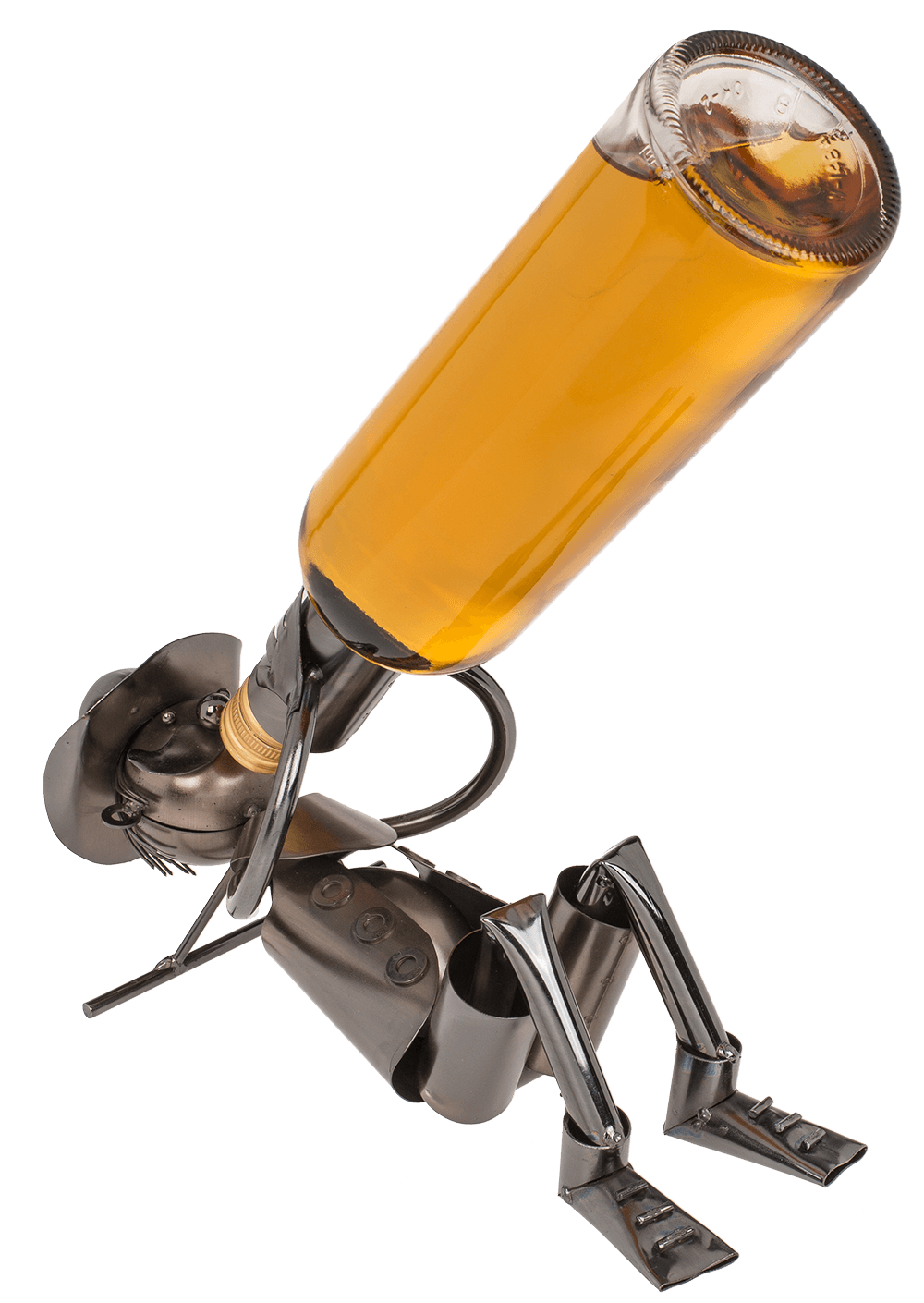 Metal bottle holder, Drinker II,