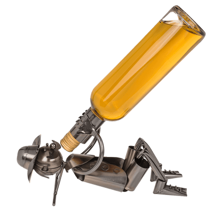 Metal bottle holder, Drinker II,