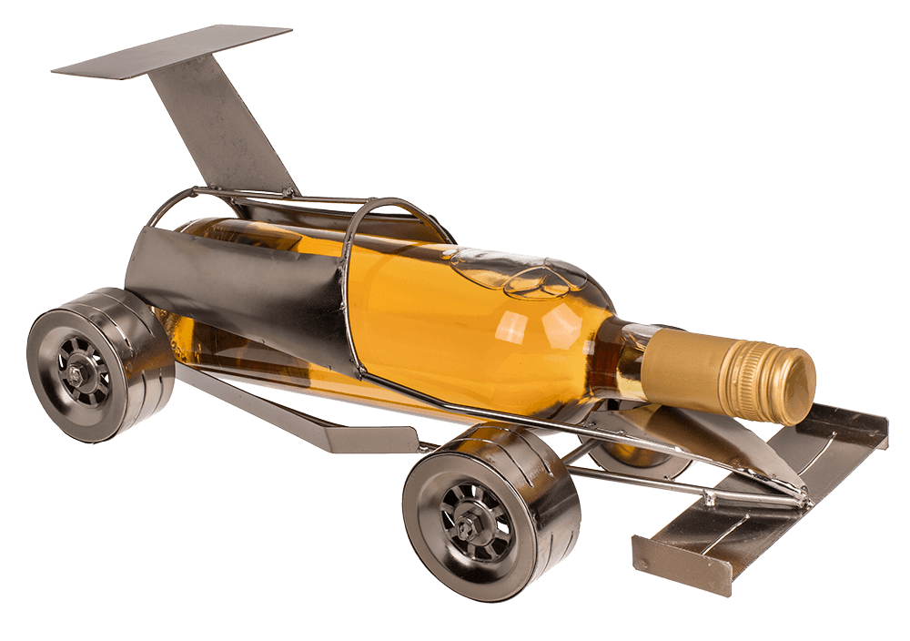Metal bottle holder, Racing Car,