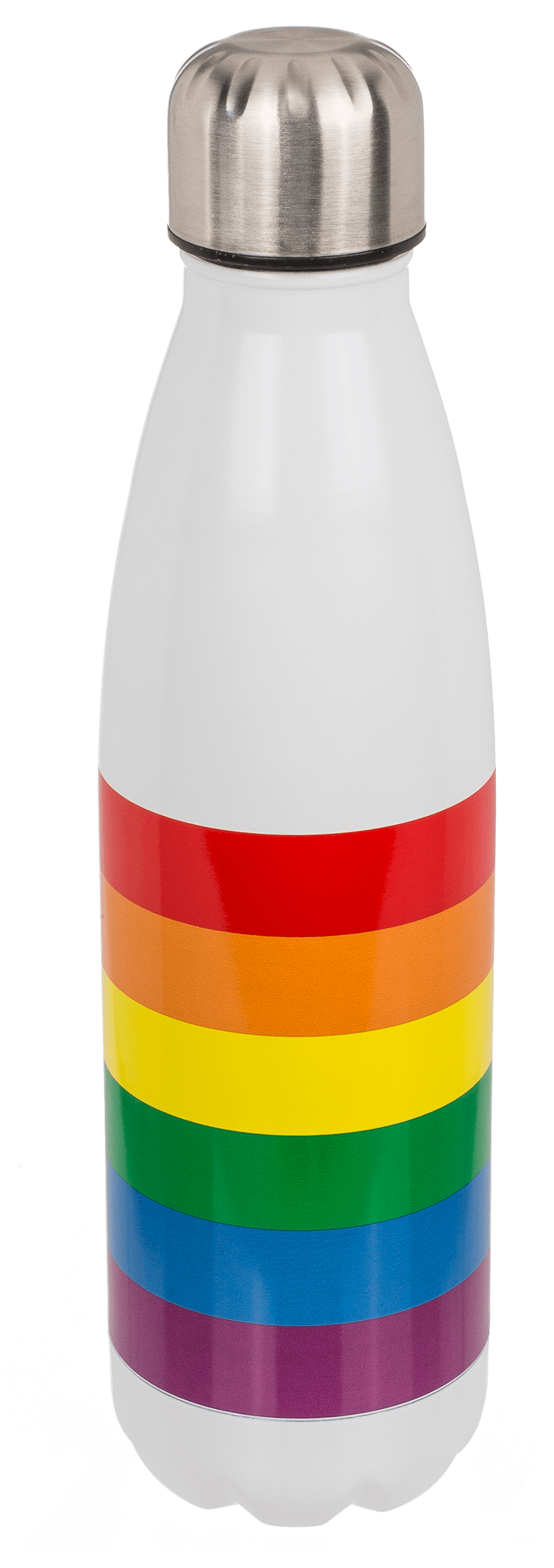 Metall drinking bottle, Pride,