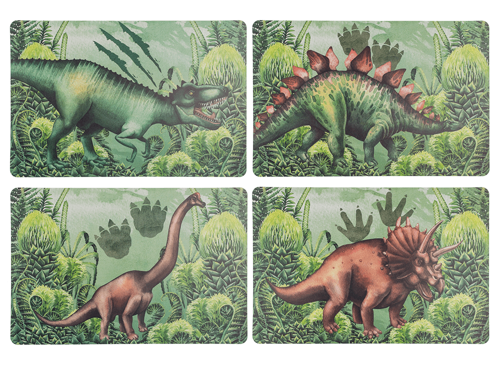 Polypropylen placemat, Dinosaur,