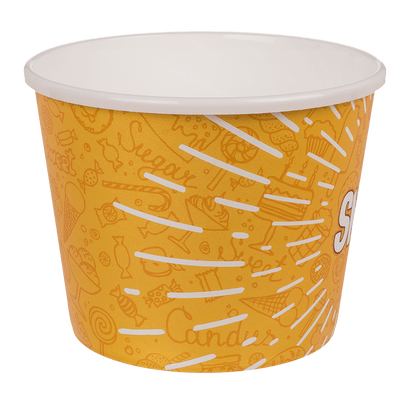 Snack bucket, ca. 17 x 17 x 13,3 cm,