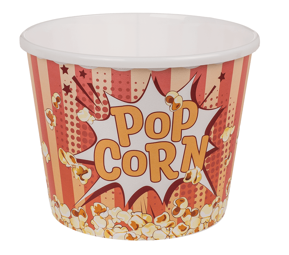 Snack bucket, ca. 17 x 17 x 13,3 cm,