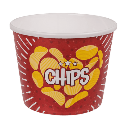 Snack bucket, ca. 17 x 17 x 13,3 cm,