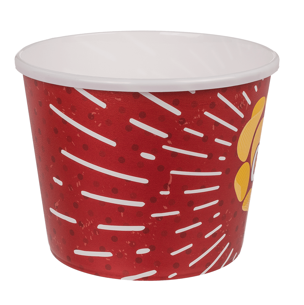 Snack bucket, ca. 17 x 17 x 13,3 cm,