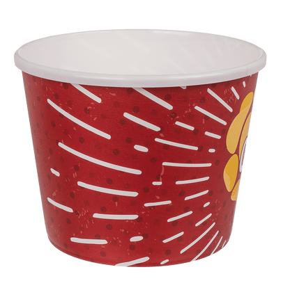 Snack bucket, ca. 17 x 17 x 13,3 cm,