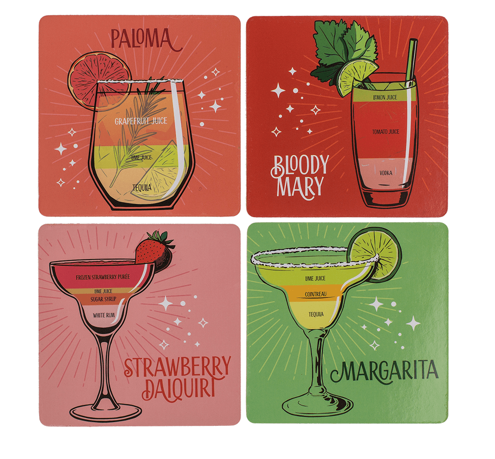 Cork Coaster, Cocktail Recipes,