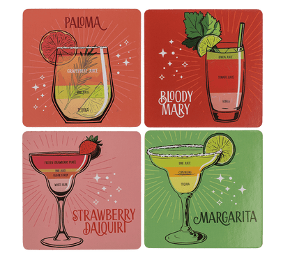 Cork Coaster, Cocktail Recipes,