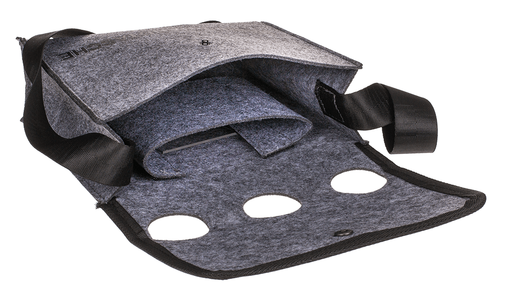 Grey Shoulder Bag, Männerhandtasche,