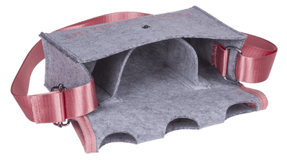 Light grey shoulder bag, Prosecco to Go,