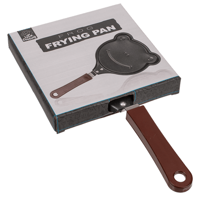 Frying pan, frog,