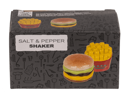 Salt & pepper shaker, Burger & Fries,